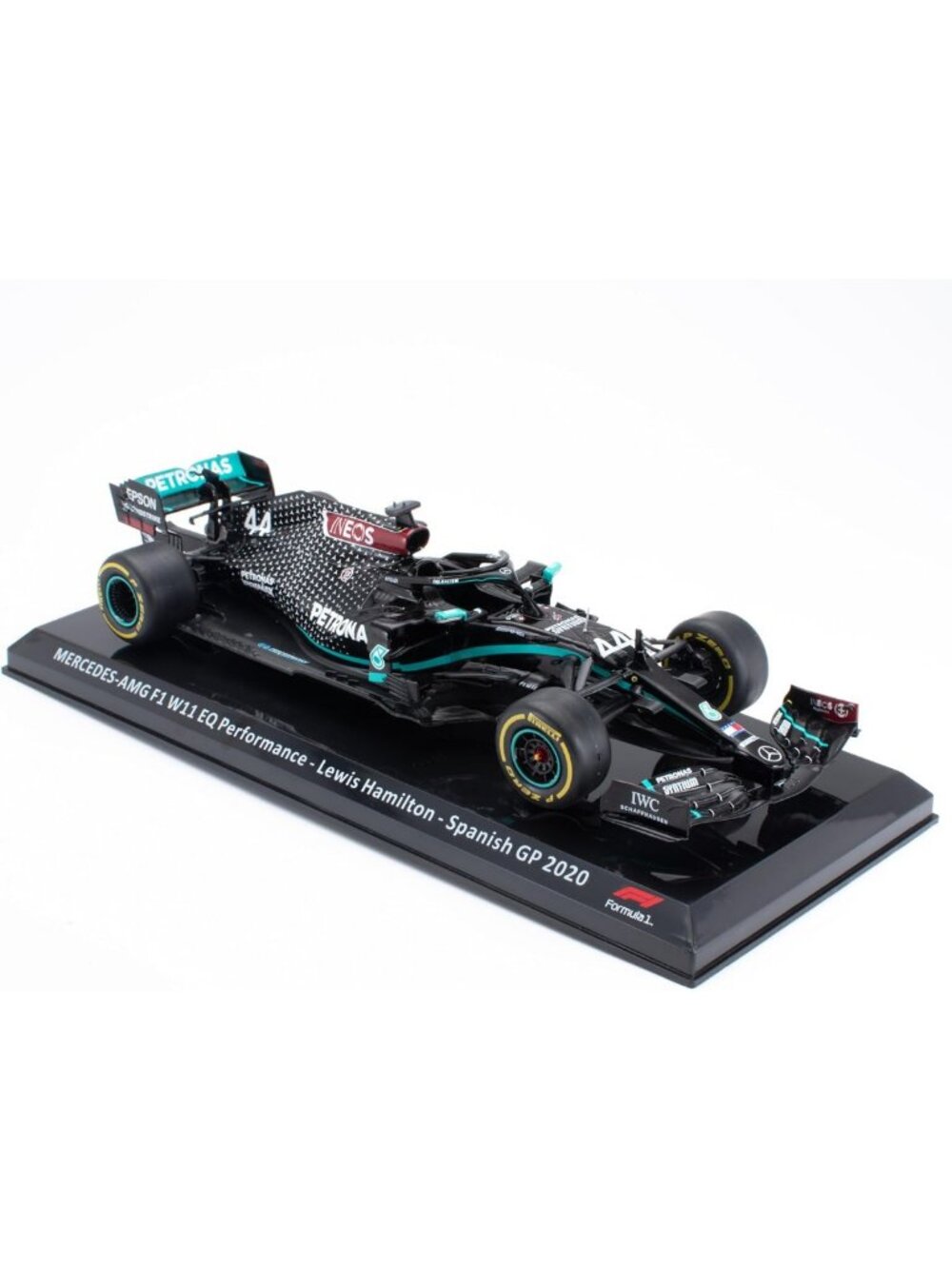 10-1/24 Formula 1 Miniature Car Compatible with Mercedes-AMG F1 W11 - Lewis